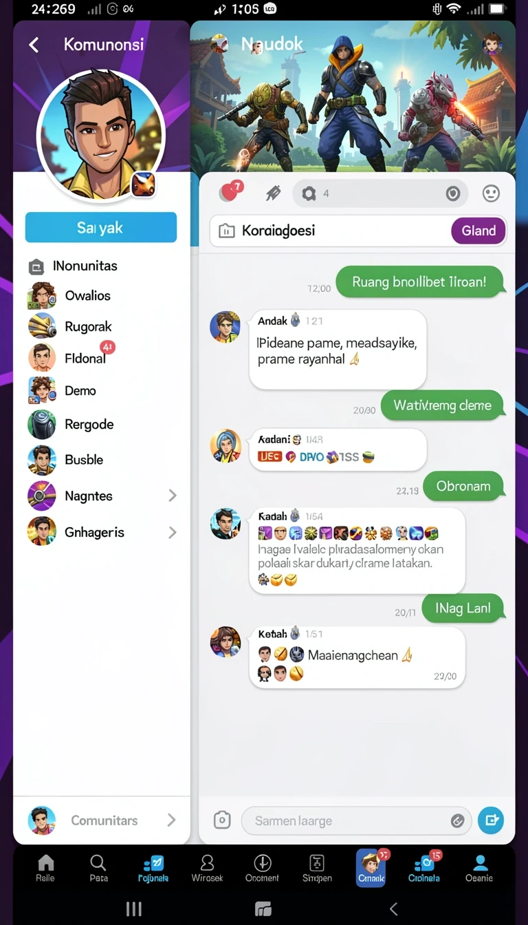 Pratinjau layar interwin APK Terbaru dengan Fitur Lengkap